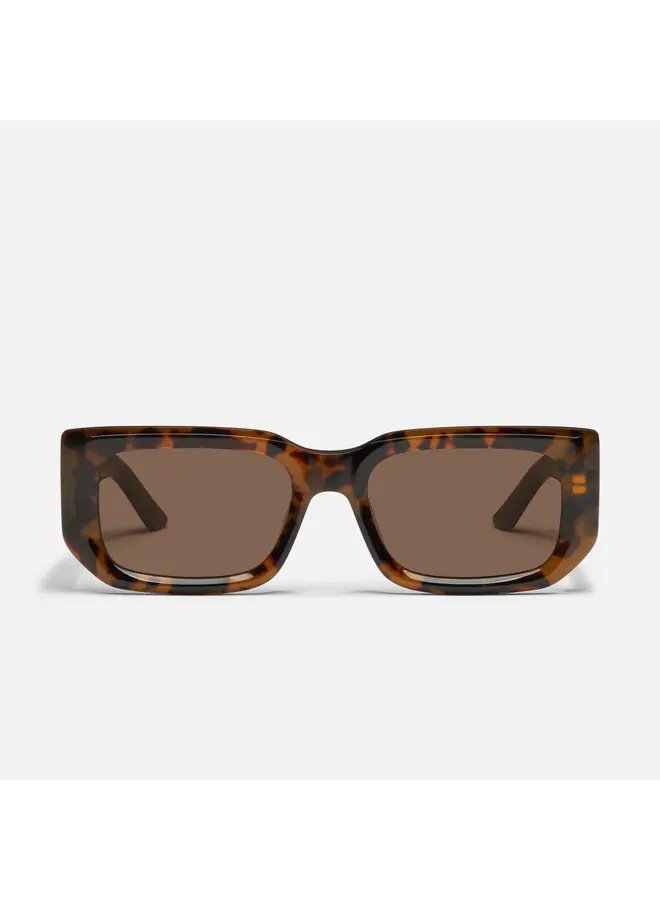 Tell Me More Sunglasses - Coffee Tort/Brown