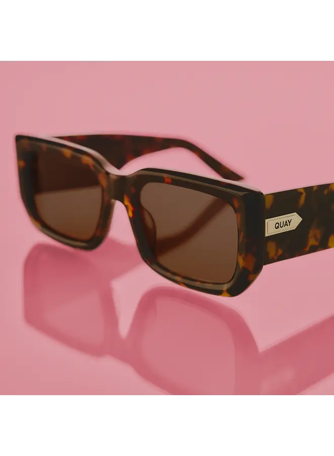 Tell Me More Sunglasses - Coffee Tort/Brown