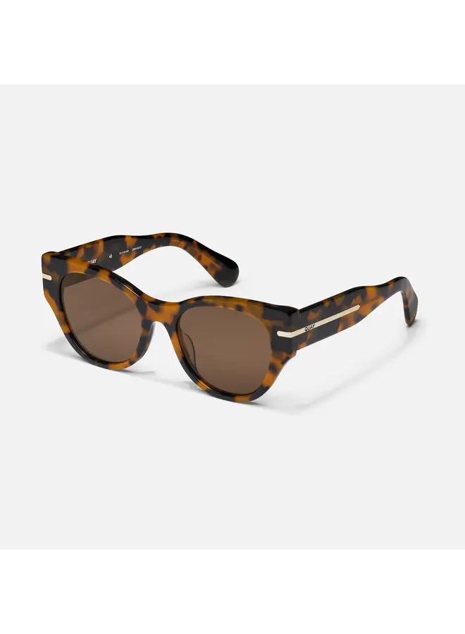 Chit Chat Sunglasses - Pebble Tort/Brown