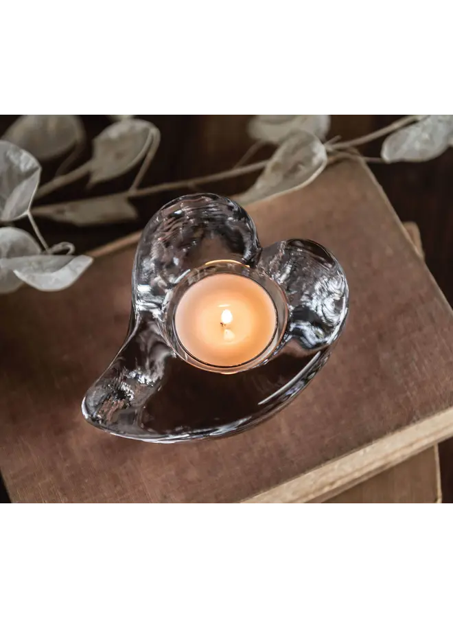 Twist Heart Tealight in Gift Box