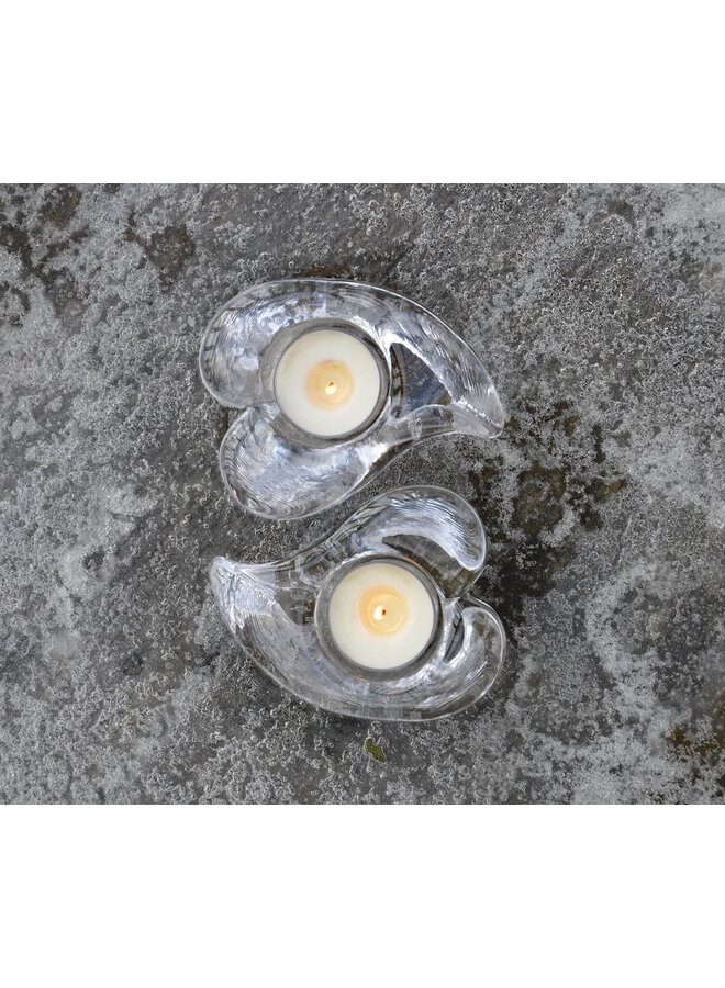 Twist Heart Tealight in Gift Box