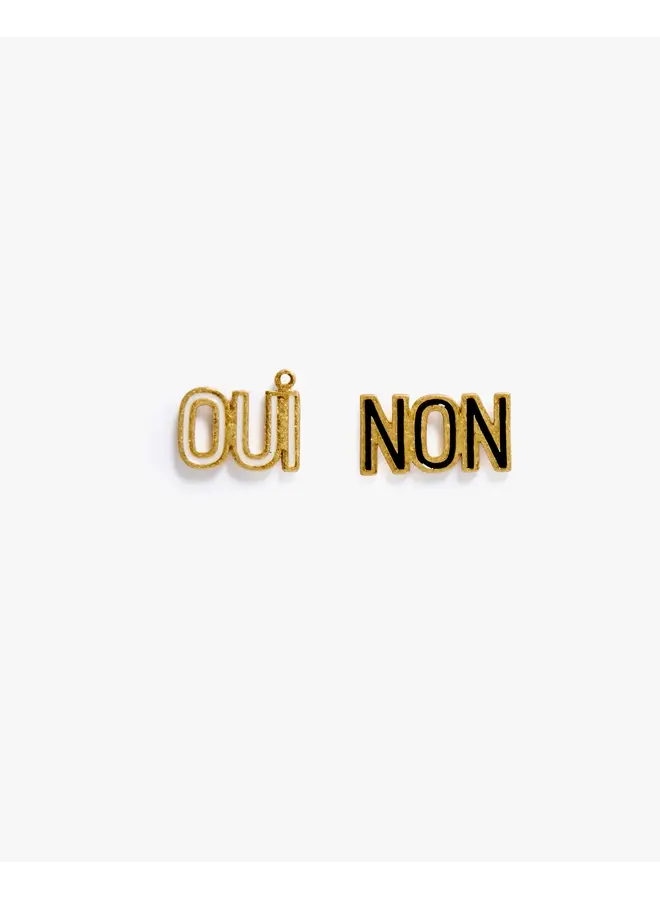 Oui Non Stud Earrings