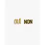 Oui Non Stud Earrings