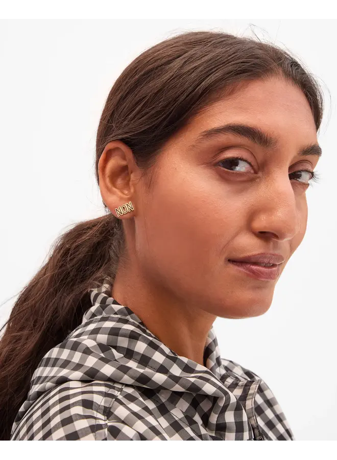 Oui Non Stud Earrings