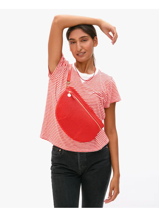 Grande Fanny - Diamond Perf - Bright Poppy