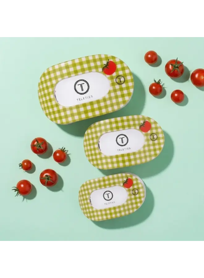 Flat Round Hair Clip