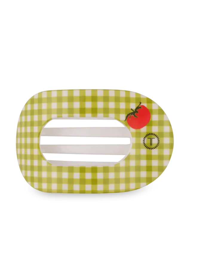 Flat Round Hair Clip