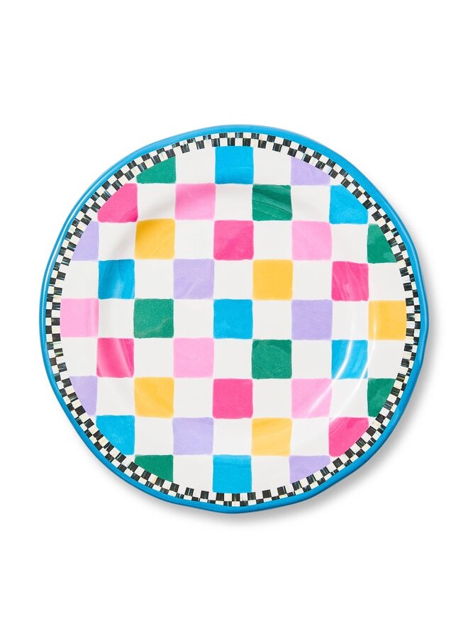 Jamboree Melamine Salad Plates, Set of 4