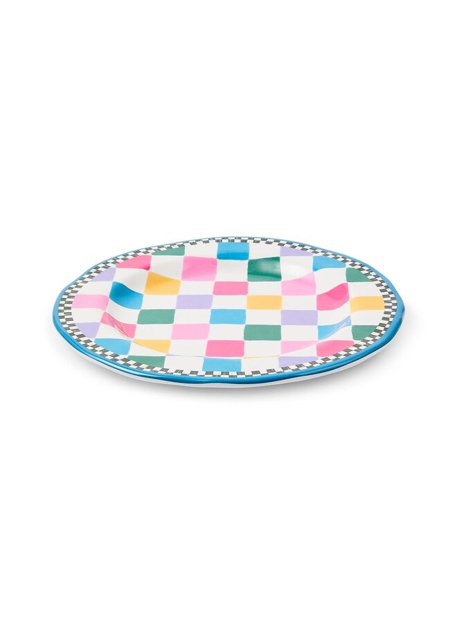 Jamboree Melamine Salad Plates, Set of 4