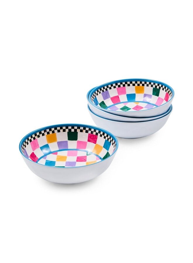 Jamboree Melamine Small Bowls, Set of 4