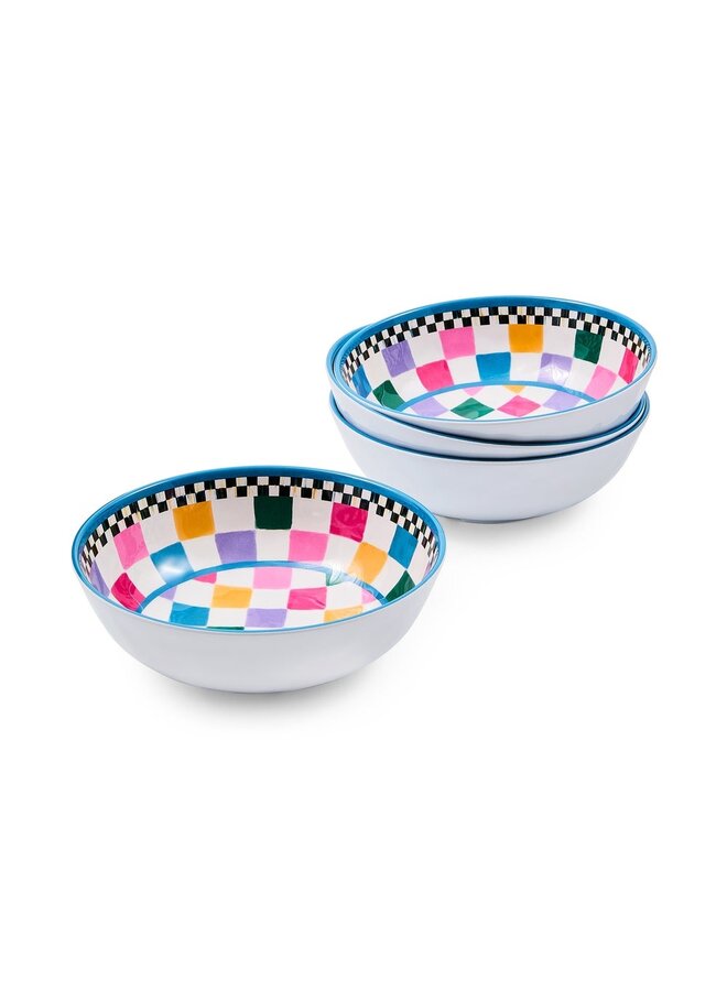 Jamboree Melamine Small Bowls, Set of 4