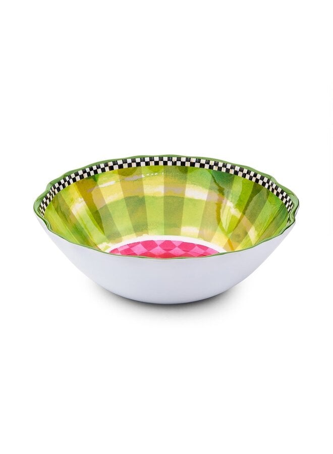 Watermelon Melamine Serving Bowl