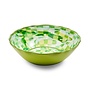 Green Marble Check Melamine Serving Bowl