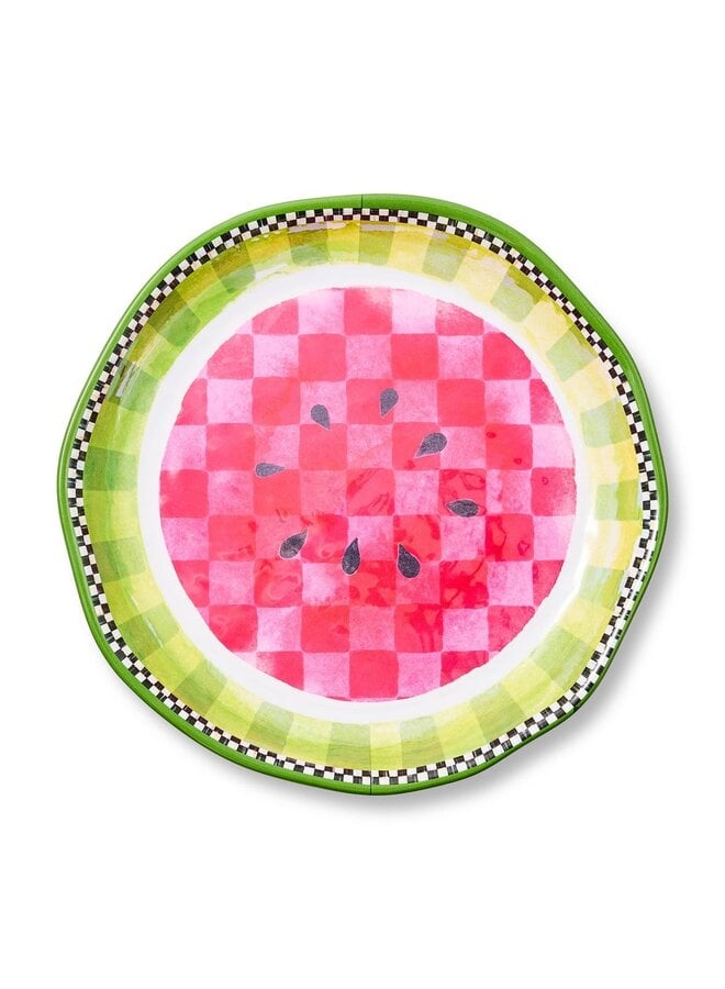 Watermelon Melamine Large Platter
