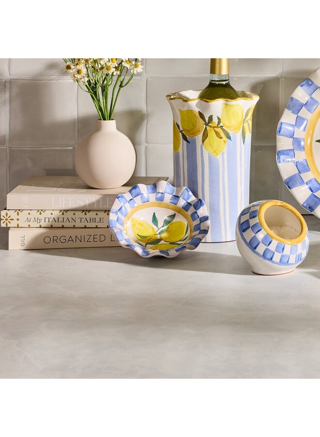 Cheese Gal Fluted Dip Bowl