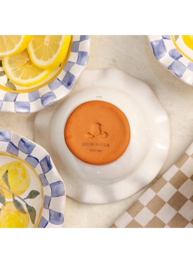 Cheese Gal Fluted Dip Bowl