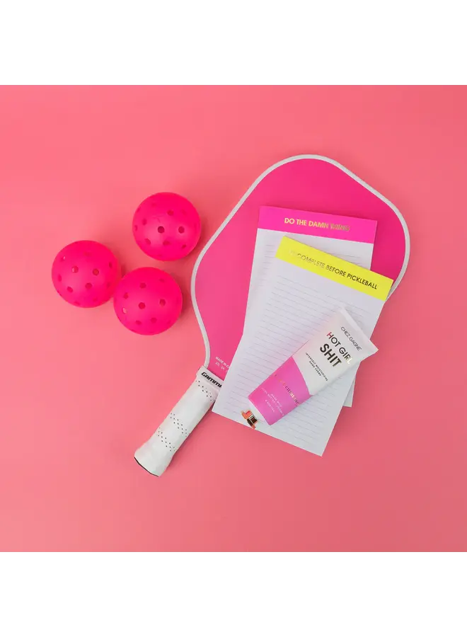 To Complete Before Pickleball Notepad