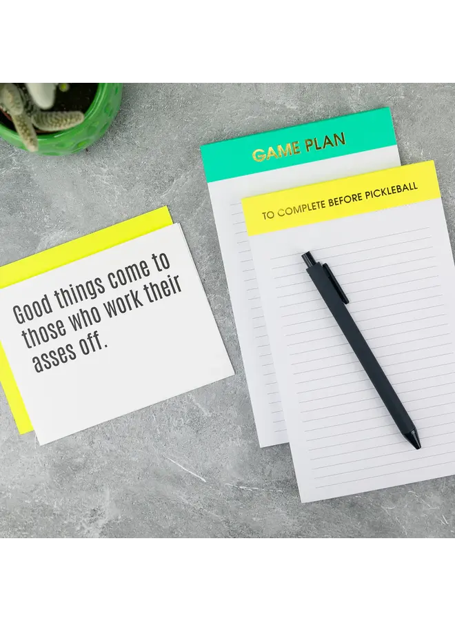 To Complete Before Pickleball Notepad