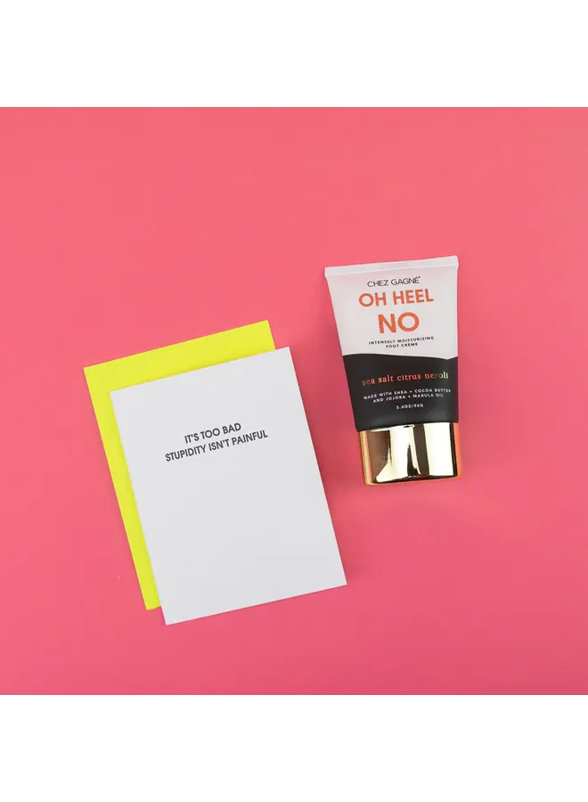 Oh Heel No Sea Salt Citrus Foot Crème