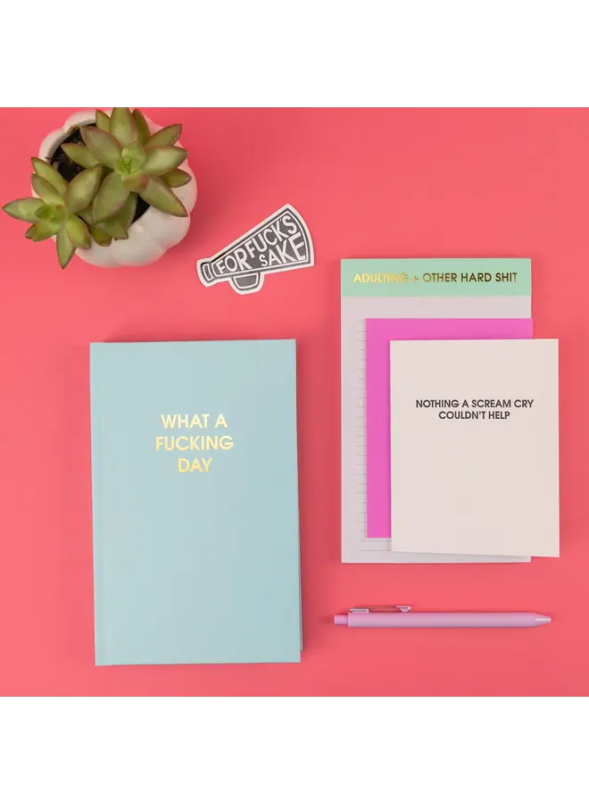 Adulting + Other Hard Shit Notepad