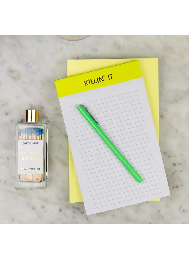 Killin' It Notepad