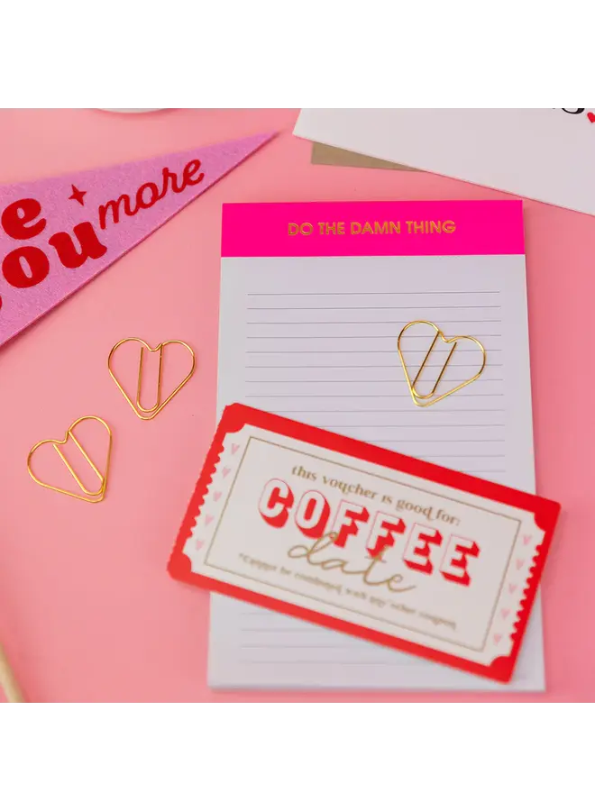 Do the Damn Thing Notepad