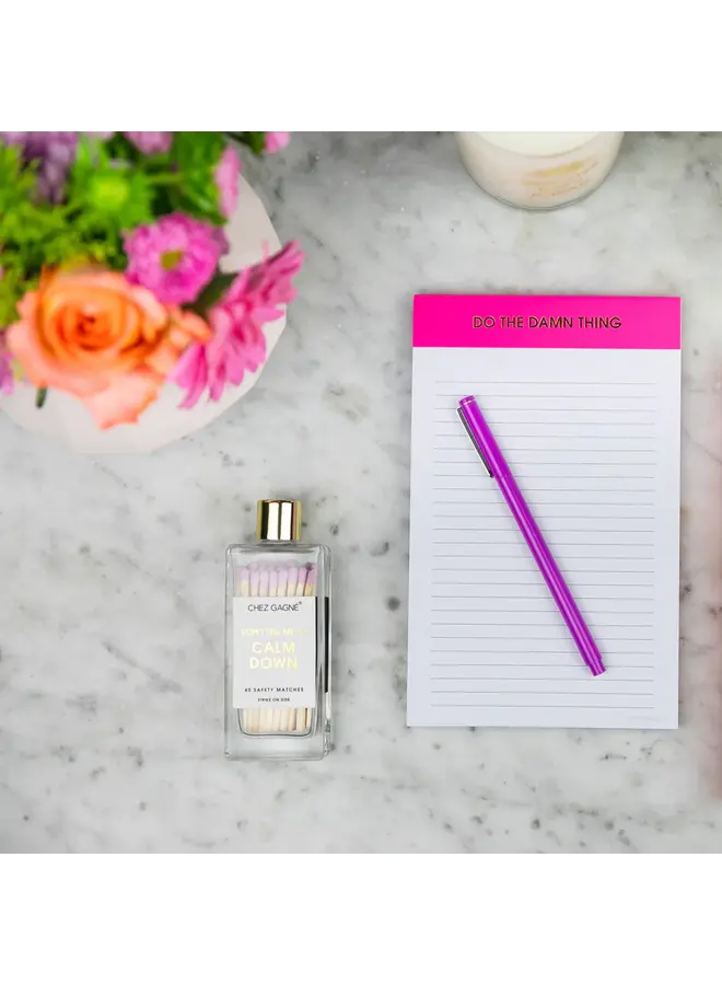 Do the Damn Thing Notepad