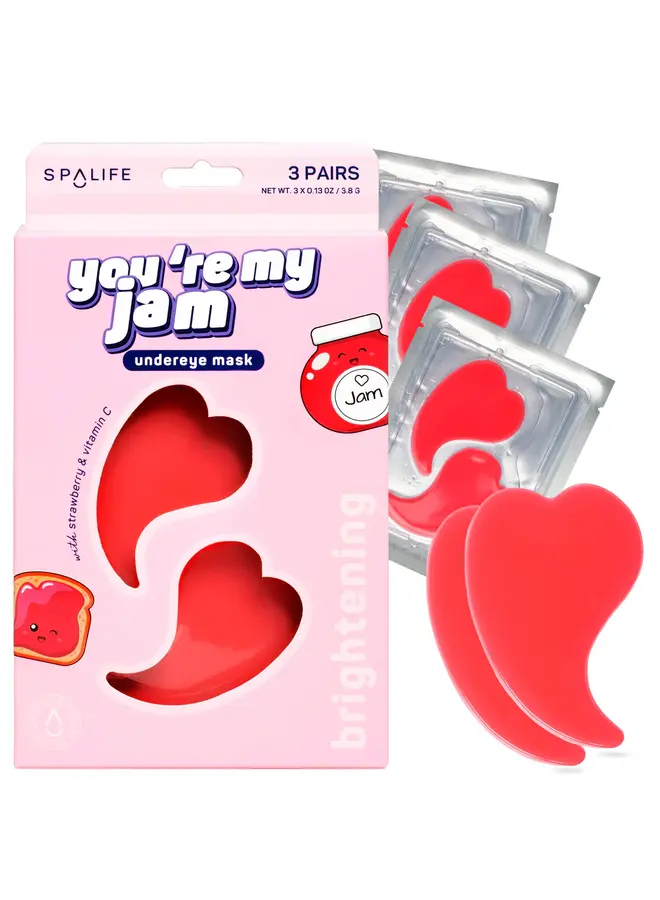 You're My Jam Brightening Hydrogel Undereye Patches | 3 Pack
