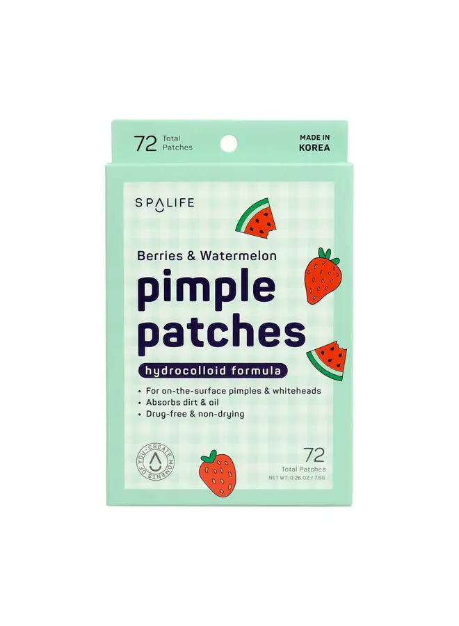Berries & Watermelon Hydrocolloid Pimple Patches