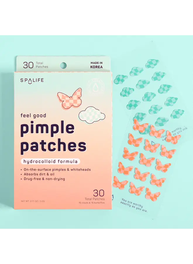Feel Good Butterfly & Cloud Pimple Patches