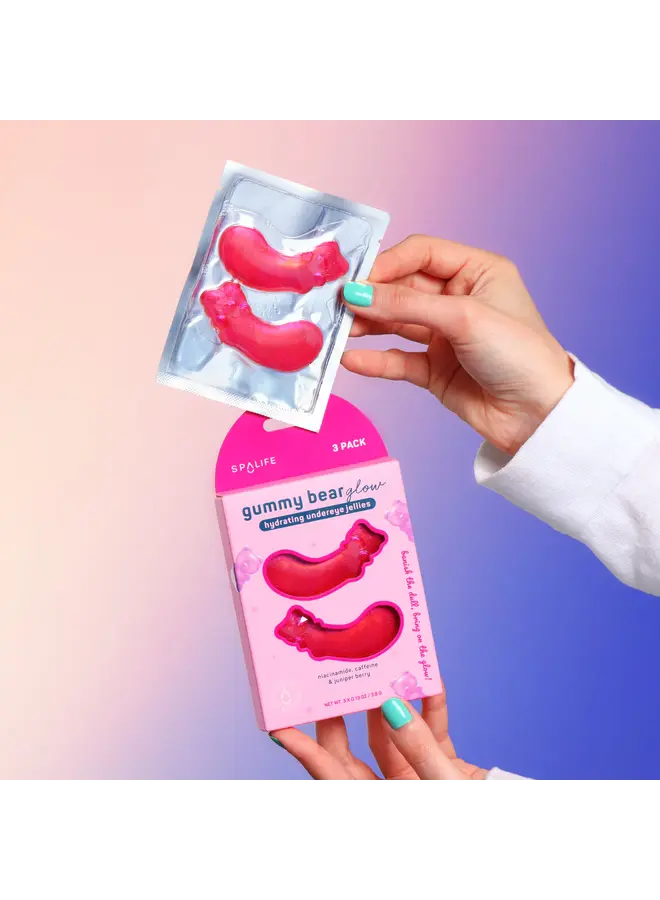 Gummy Bear Glow Undereye Mask - 3 pack