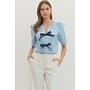 Bow Front Blouse -