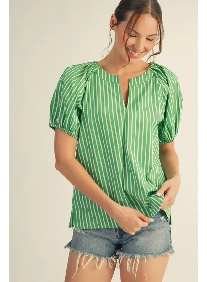 Charlotte Striped Blouse -