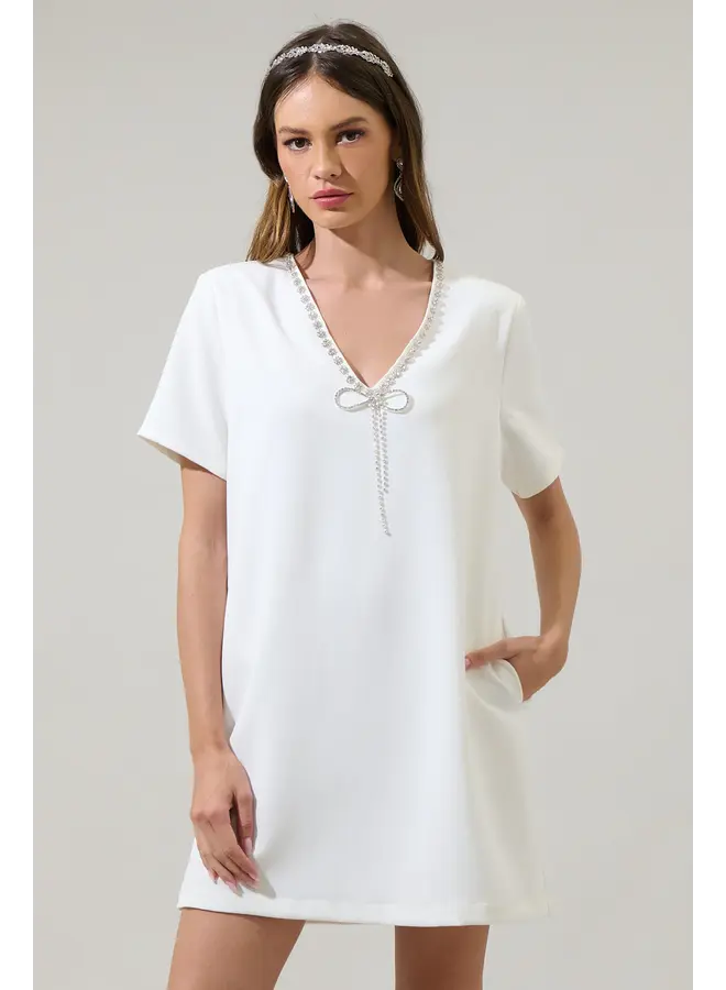 Stazie Shift Mini Dress -