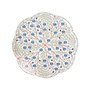 Villa Seville Scalloped Dessert/Salad Plate - Chambray