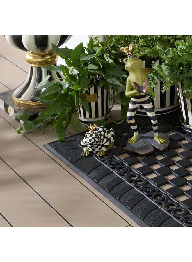 Courtly Check Frog Hide-A-Key