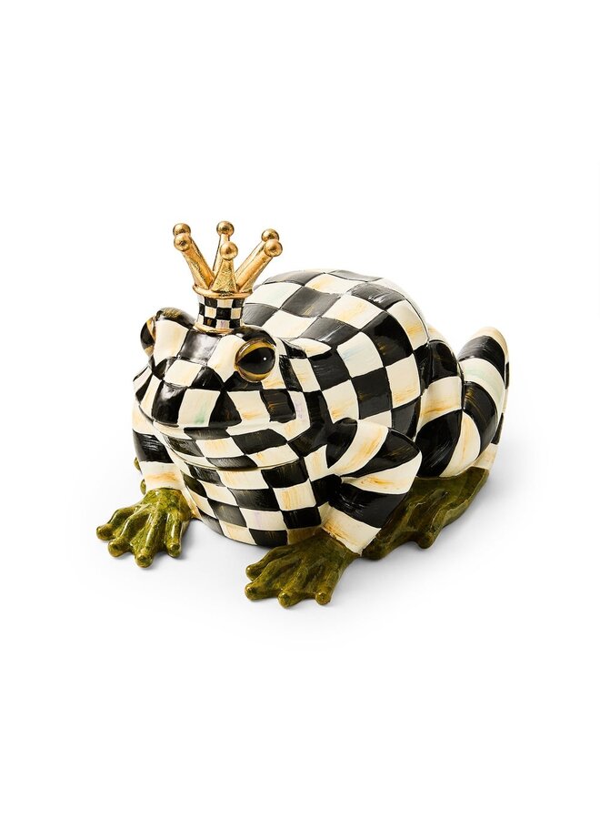Courtly Check Frog Hide-A-Key