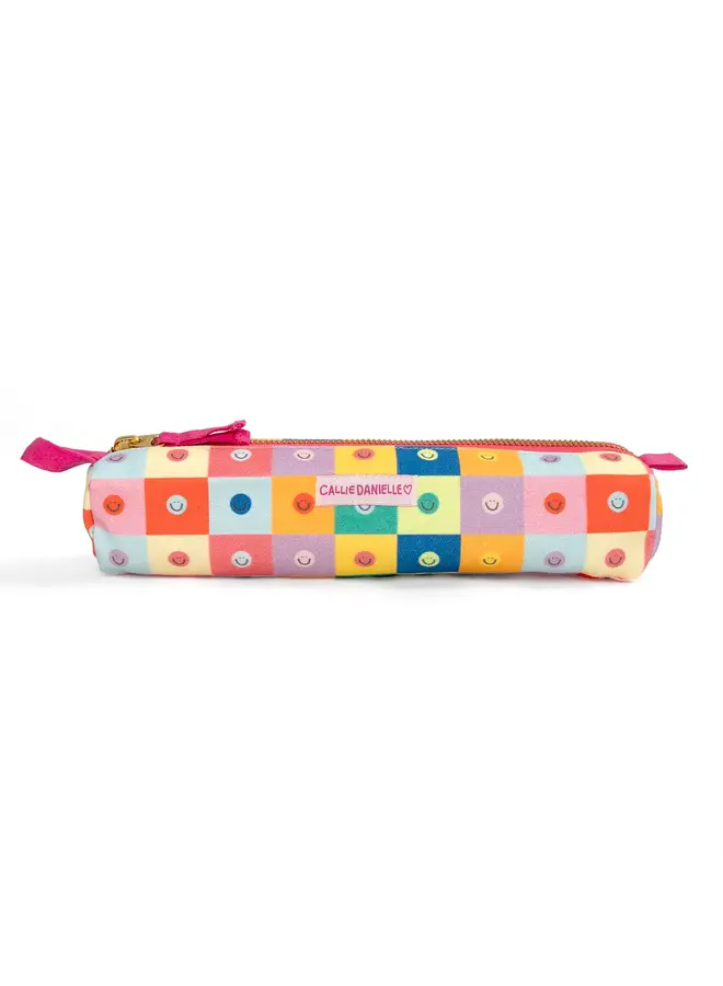 Colorful Smiley Faces Pencil Pouch