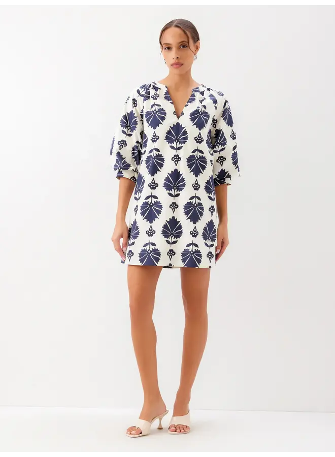 Brianne Lantern Sleeve Dress