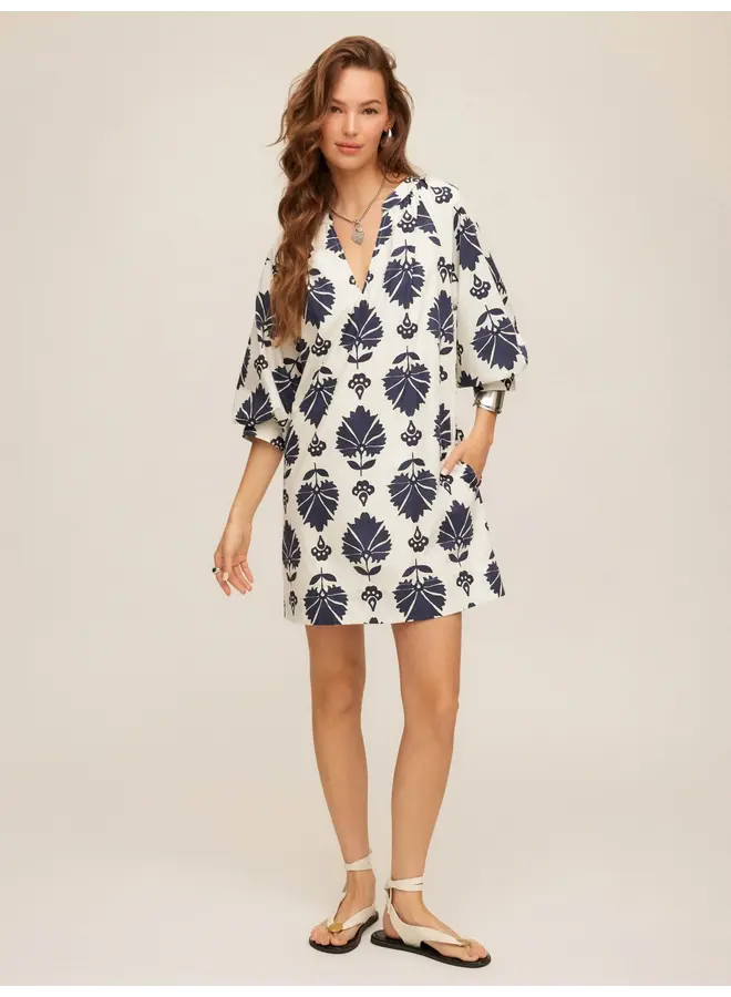 Brianne Lantern Sleeve Dress