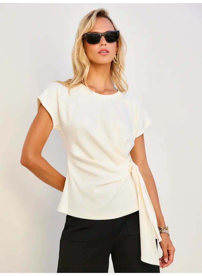 Greta Side-Knot Top