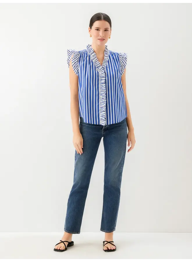 Kelly Ruffle Sleeve Top