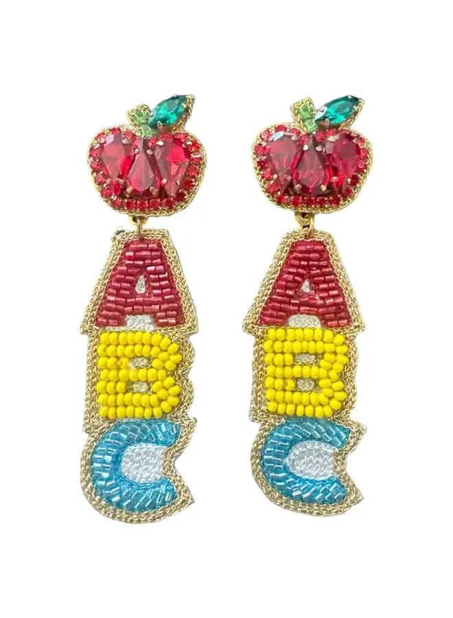 School Earrings -