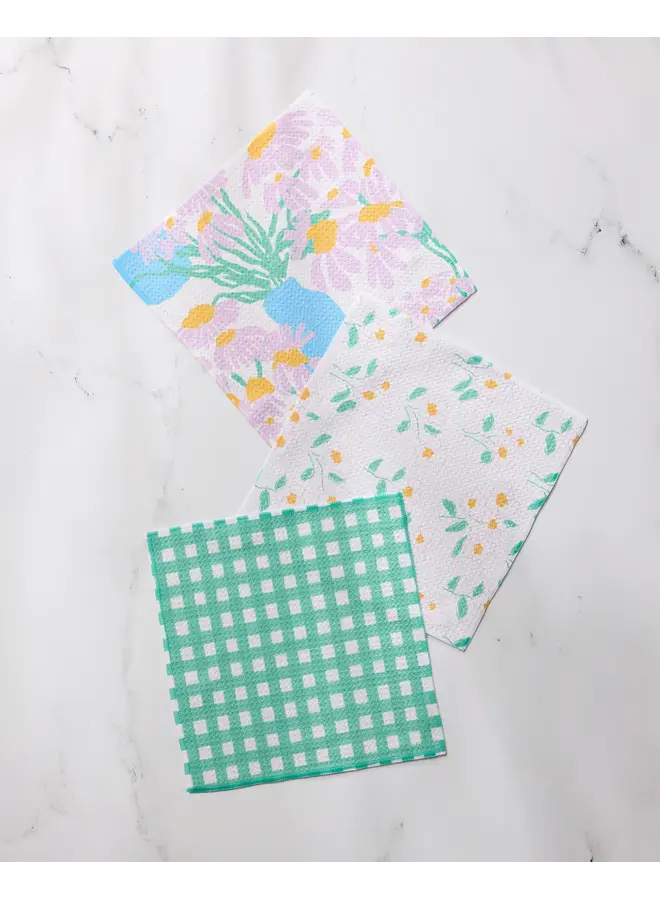 Dreaming of Florals Dishcloth Set