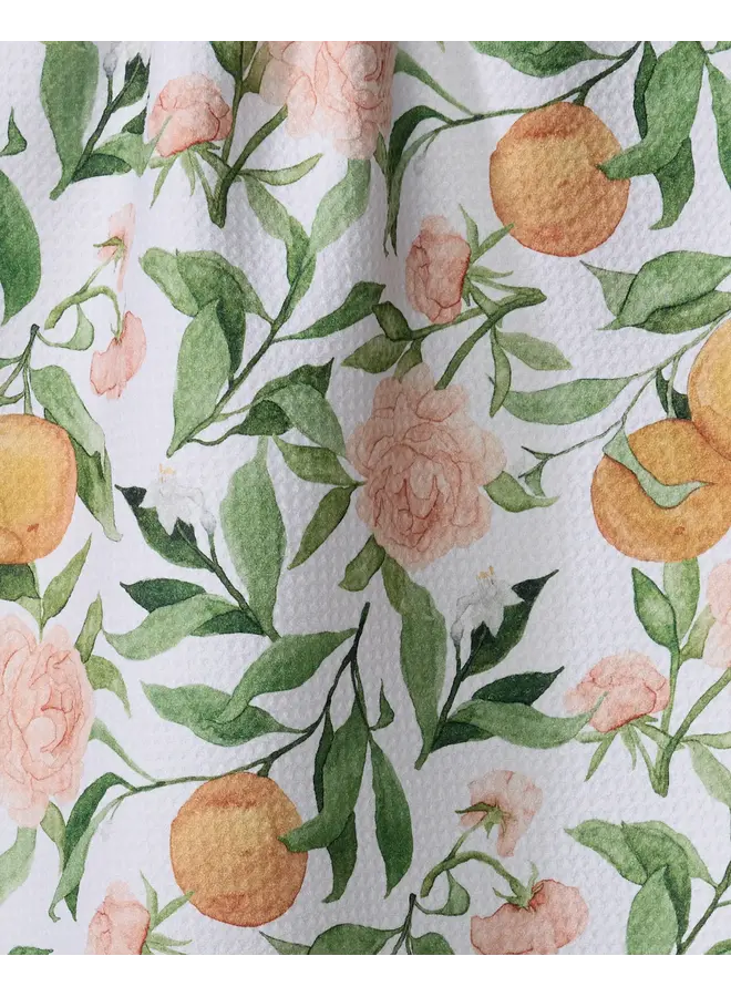 A Peony For Your Thoughts Tea Towel