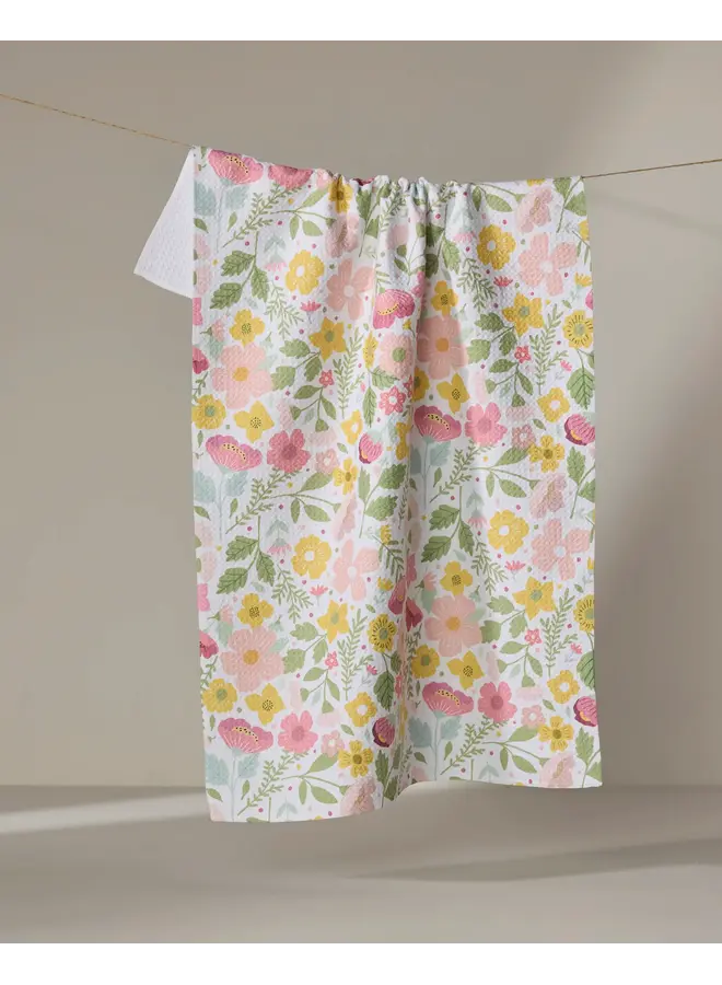 Blooming Days Tea Towel