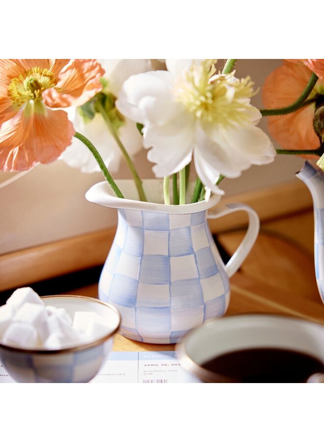 Sky Check Creamer