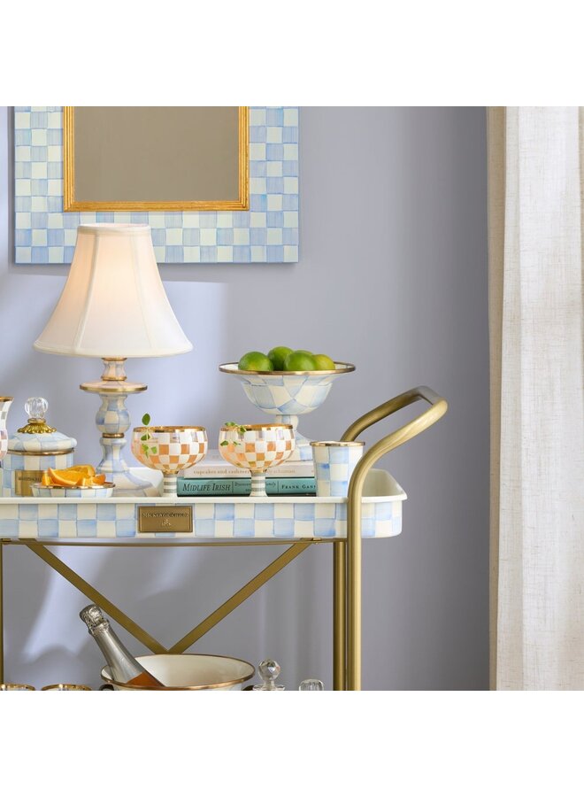 Sky Check Large Compote