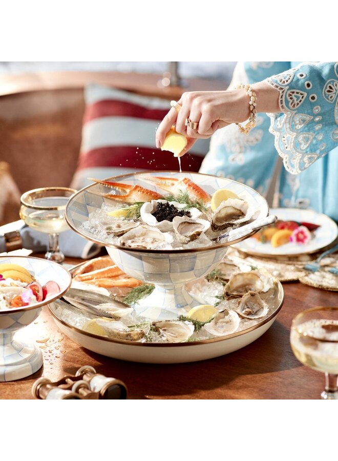 Sky Check Large Compote