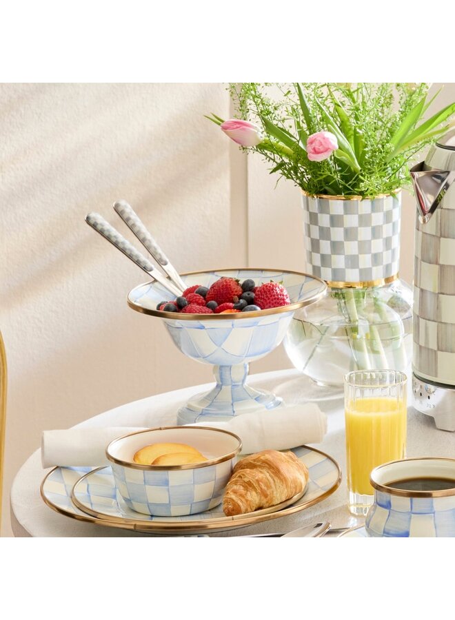 Sky Check Small Compote